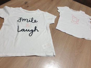 2 tshirts 24 mois