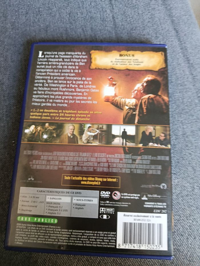 DVD Benjamin. Gates 2 - photo numéro 3