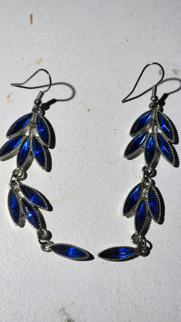 Belles pendantes Bleues - photo numéro 8