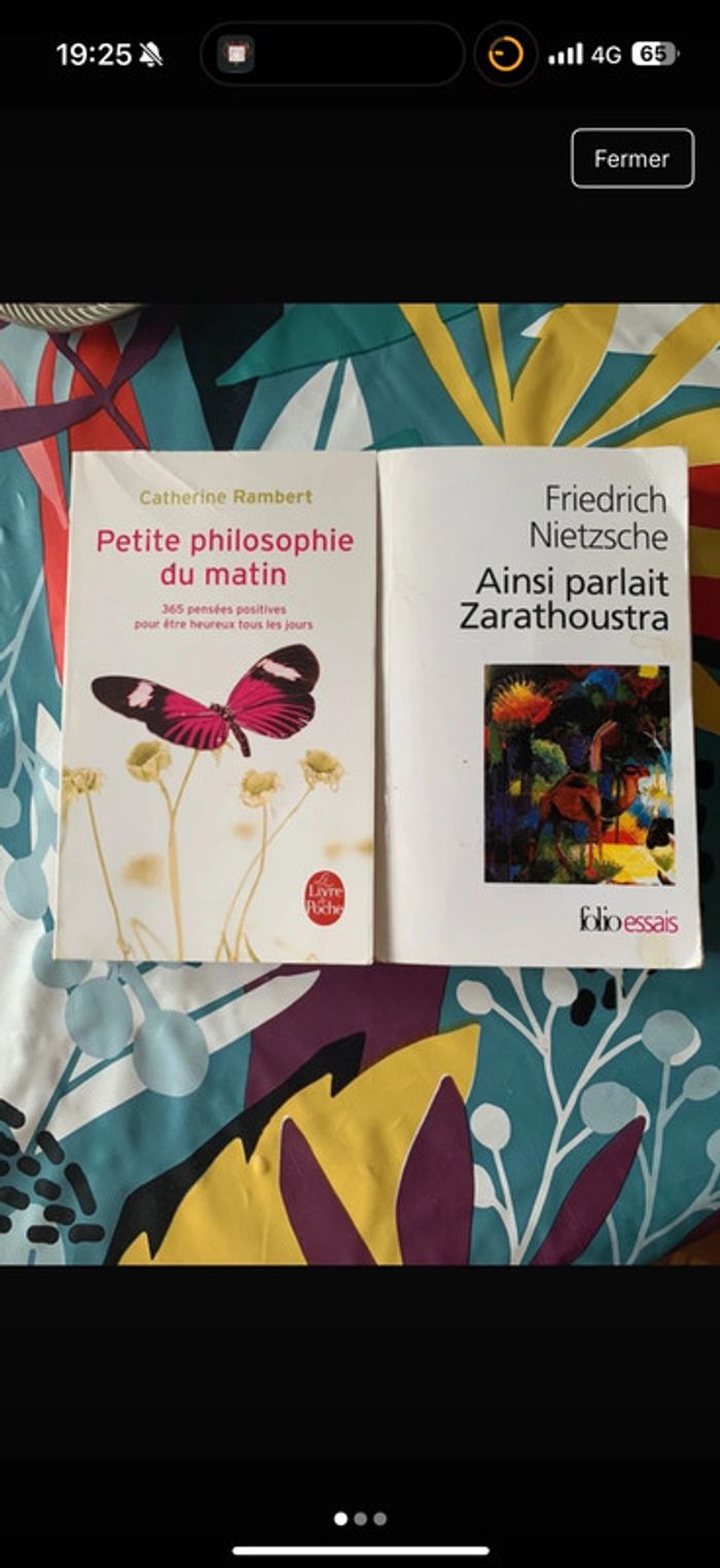 Lot de 2 livres