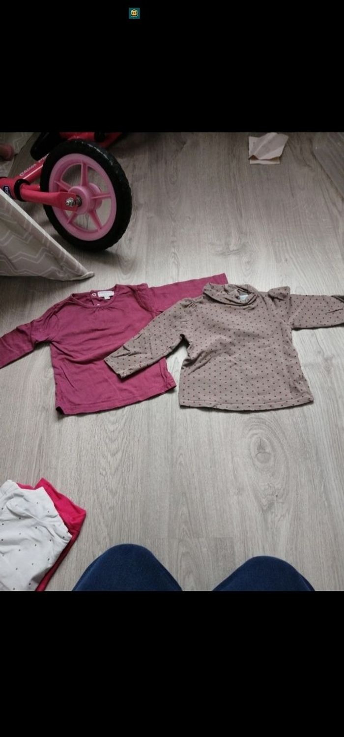 Sous pull fille 12 mois - photo numéro 2