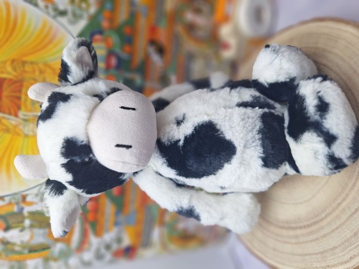 Peluche Jellycat Bashful vache ferme retired calf cow BAS3C - photo numéro 9