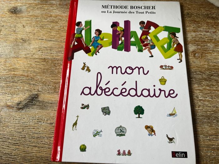 Livre abécédaire méthode boscher