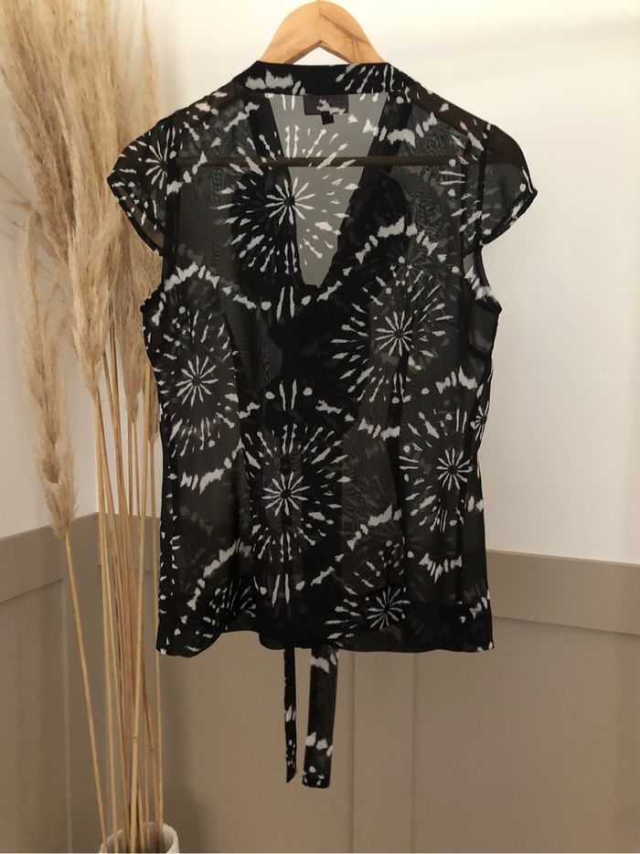 Chemisier sans manches col lavallière - la City 1 - photo numéro 2