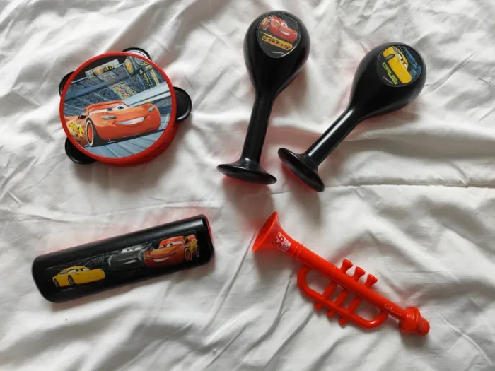 Ensemble d'instruments de musique Cars