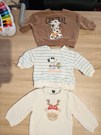 Lot pull bébé 12 mois