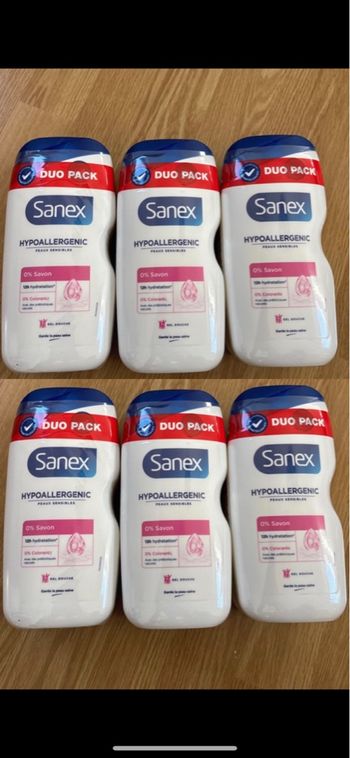 Sanex gel douche 