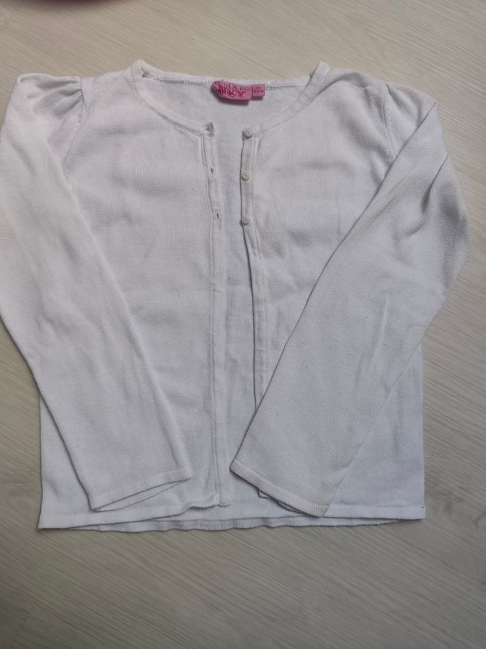 Gilet fille 8 ans