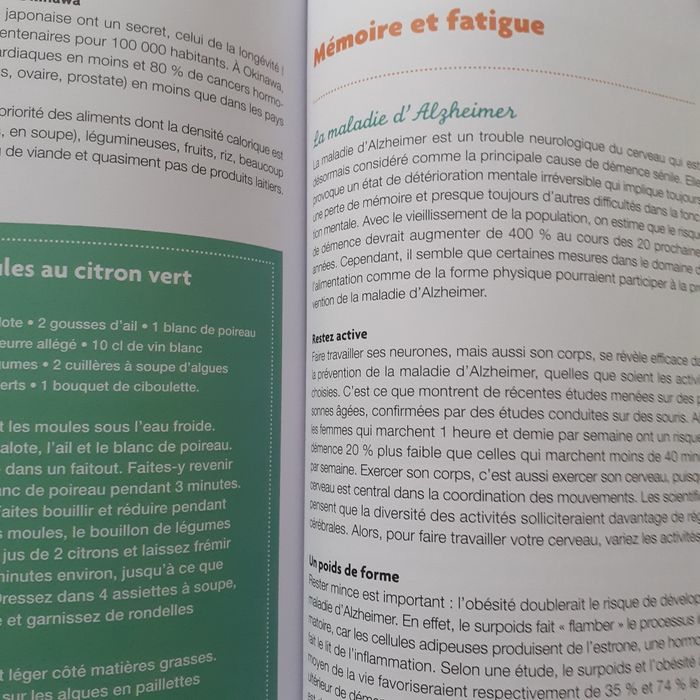 Livre "Anti-âge au naturel" *santé,alimentation, bien-être, forme - photo numéro 8