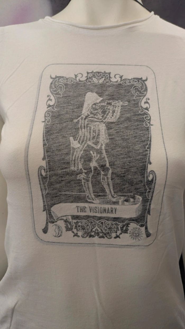 T-shirt Levi's blanc the visionary - photo numéro 2