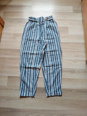 Pantalon taille élastique 2 poches