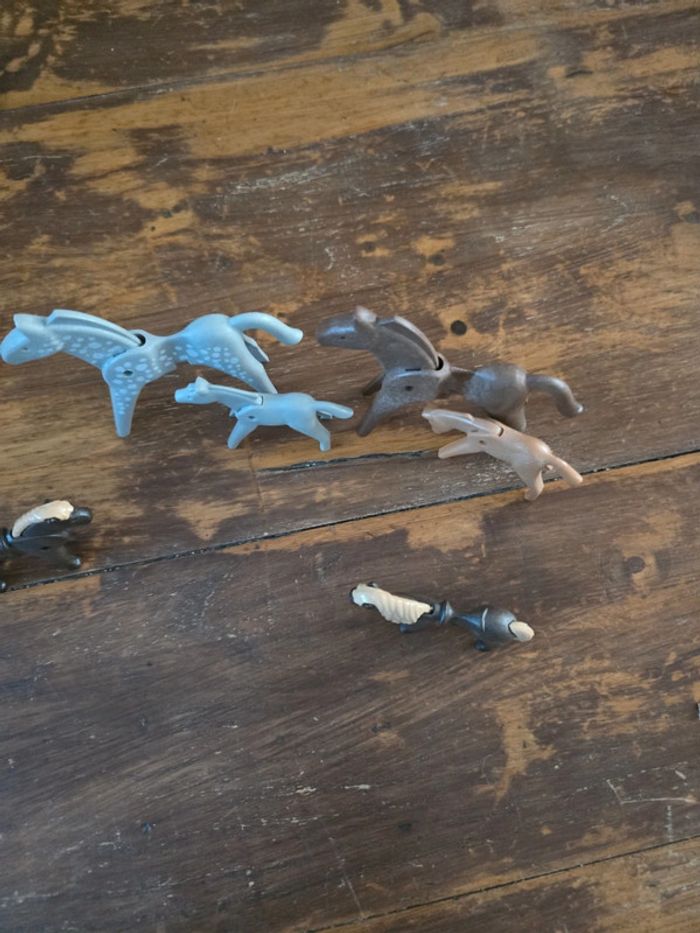 Lot de 2 chevaux 2 poulains et 2 poney #orianabljouet - photo numéro 3