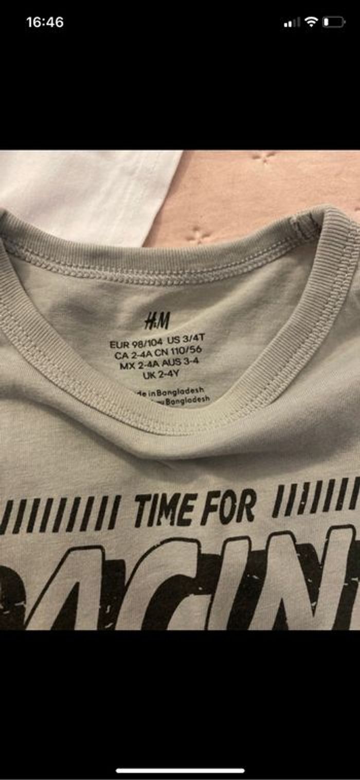 Lot t-shirt 4 ans - photo numéro 10