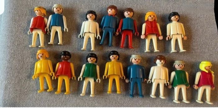 Lot playmobil vintage personnages - photo numéro 2