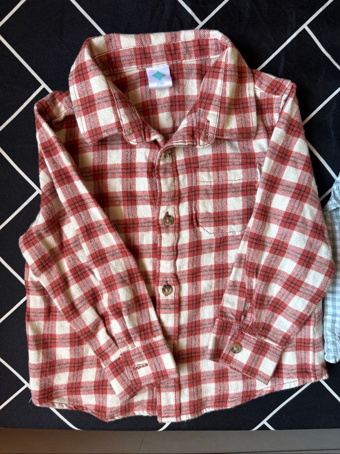 Lot de 3 chemises garçon - 23 mois – Tex Baby 🍁👶🏼 - photo numéro 2