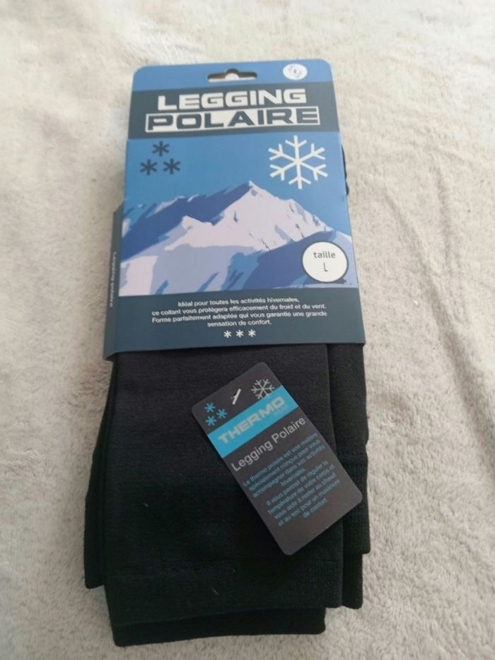 Legging polaire taille L
