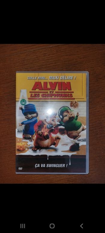 DVD Alvin et les Chipmunks