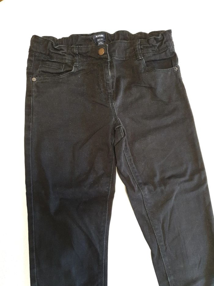 Jean noir slim fille 12 ans - photo numéro 2