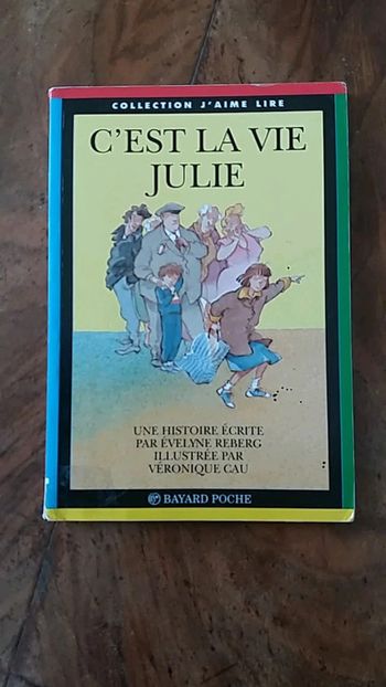 Livre c est la vie de julie