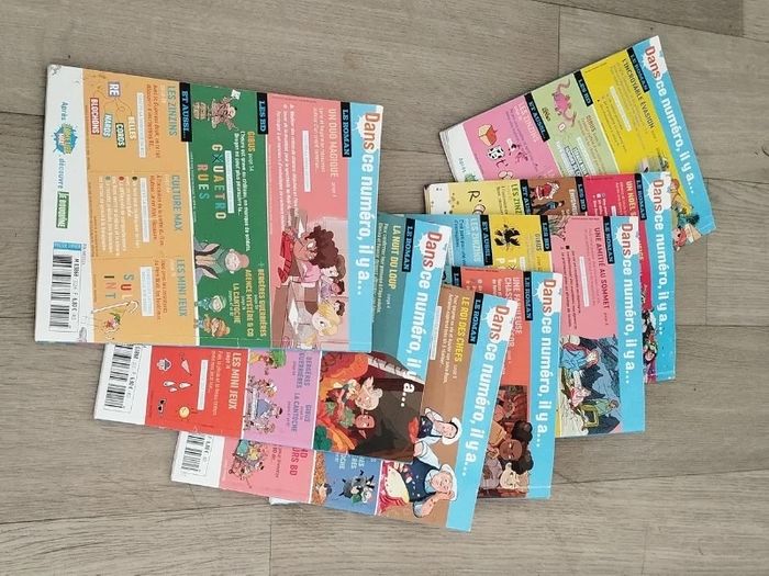 Lot de 7 magazines J’aime Lire Max année 2023-24 L070 - 7613272013 - photo numéro 3