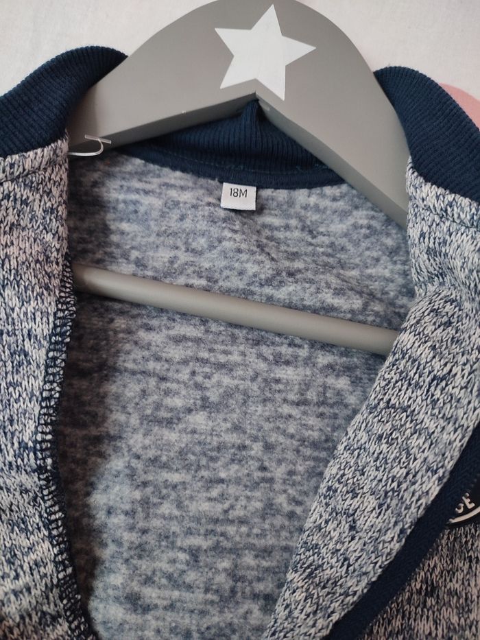 Ensemble bébé garçon - Veste + tee-shirt - jogging - 18 mois - Neuf - photo numéro 8