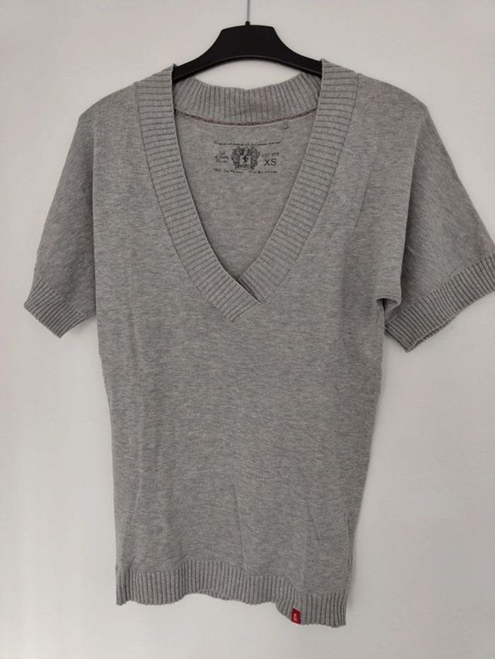 Pull été oversize XS gris