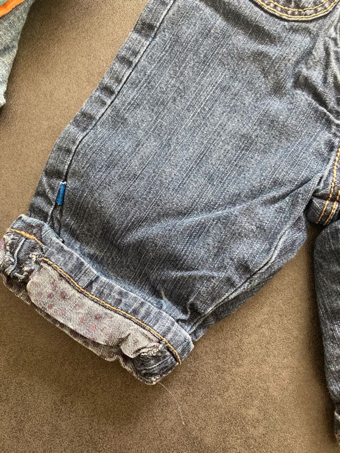 Lot ensemble vêtement bébé fille enfant taille 3 mois pantalon garde robe - photo numéro 8