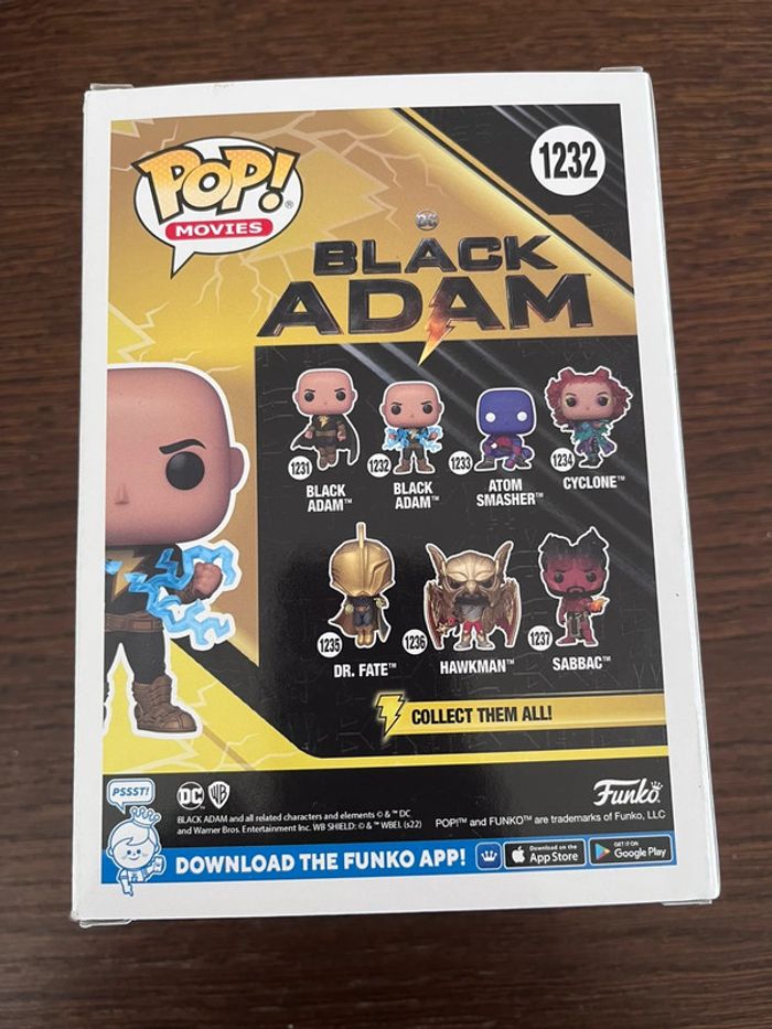 Figurine Funko pop 1232 Black Adam - photo numéro 2