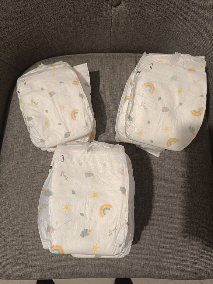 30 couches taille 1 la marque en moins