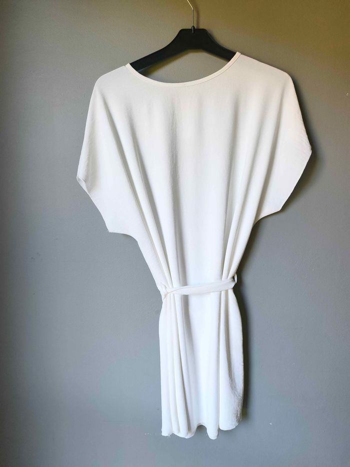 robe d'été avec ceinture blanche taille unique du 36 au 44 - photo numéro 3