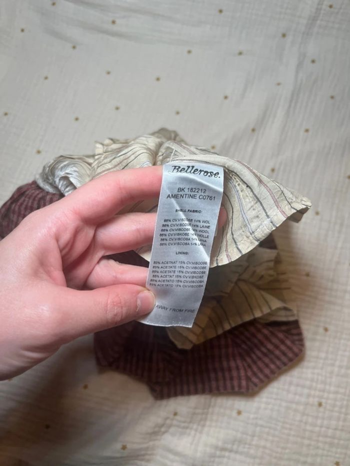 Jupe à carreaux Bellerose 4 ans - photo numéro 5