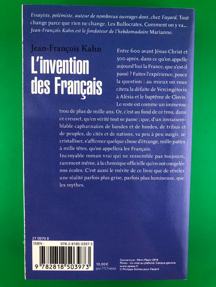 L'invention des Français - Jean-François Kahn - photo numéro 2