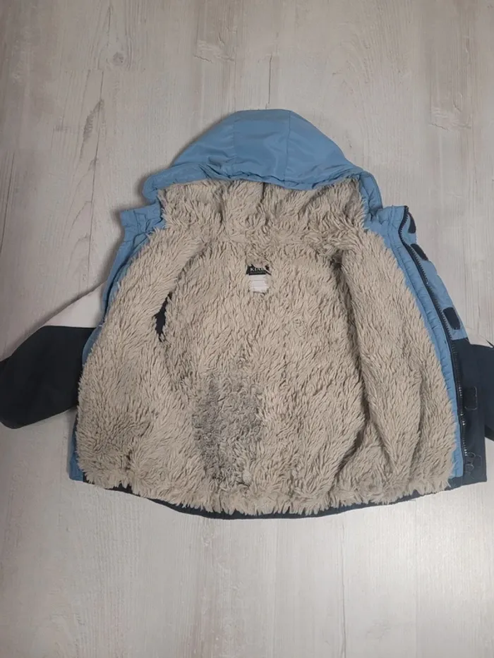 Manteau fourré garçon taille 5 ans - photo numéro 3