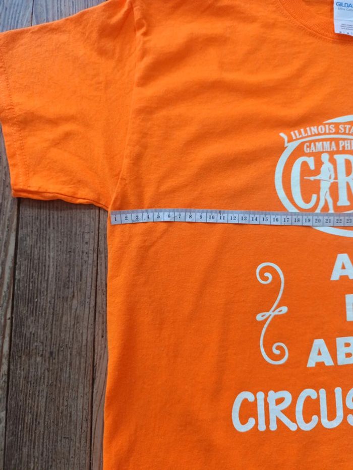 T-shirt University state Illinois Circus M - photo numéro 6