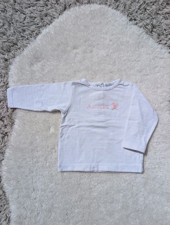 Tee-shirt manches longues 6 mois