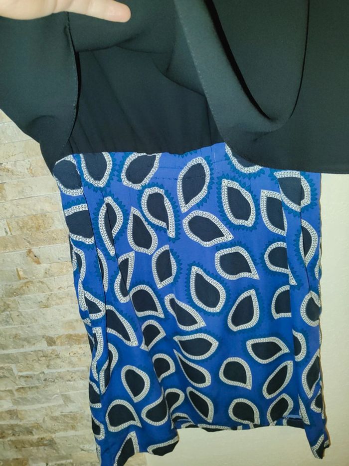 Robe noire et violette taille 2 - photo numéro 3