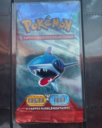Booster team aqua team magma scellé