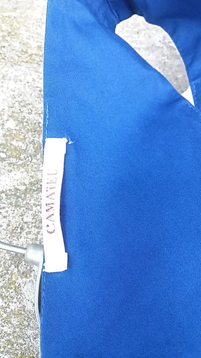 Robe d'été stretch bleue - photo numéro 5