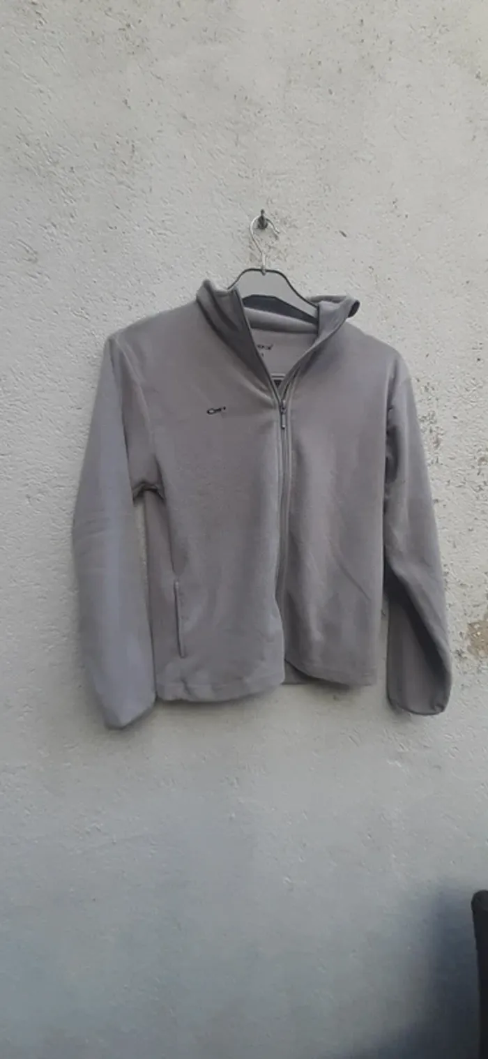 Polaire grise Cup's 11/12 ans