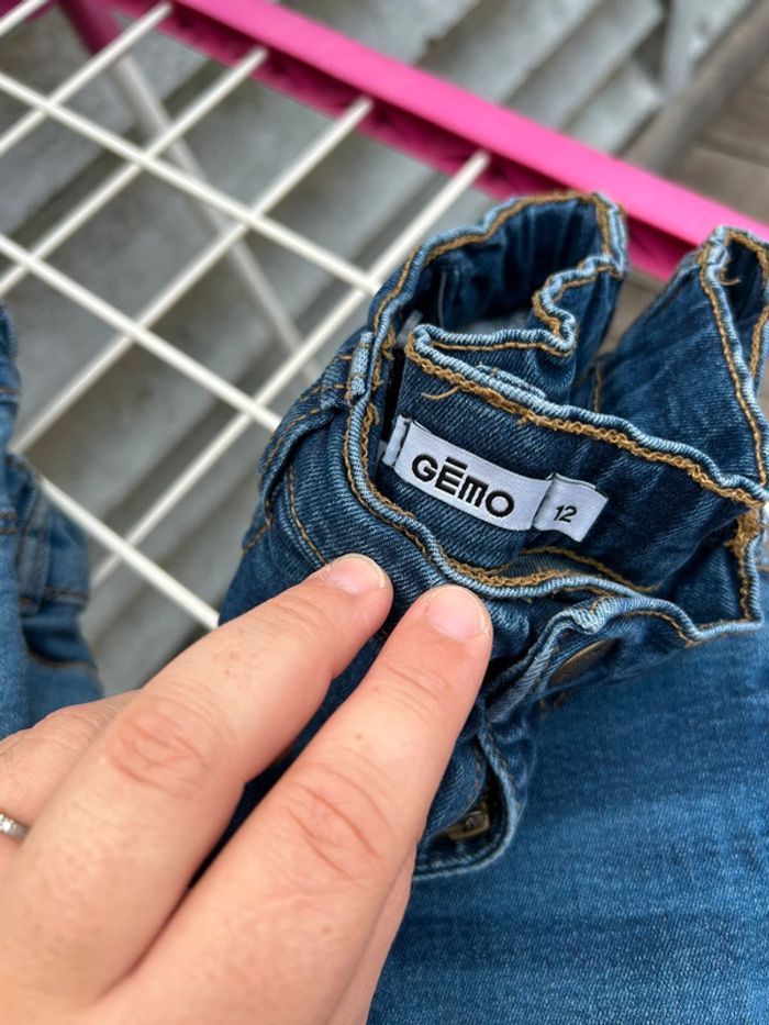 Lot de 3 jeans Gémo – Enfant 12 ans – Comme neufs - photo numéro 6