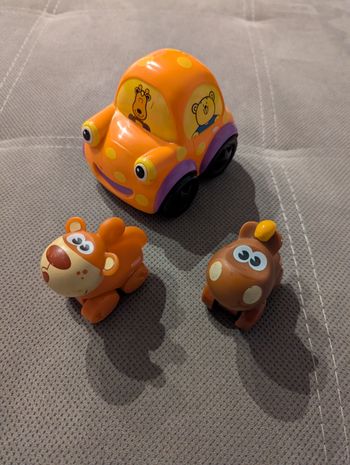 Lot de voitures friction/animaux Playskool