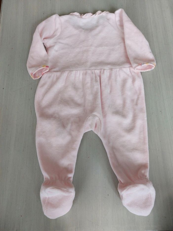Lot 2 pyjamas chauds velours hiver 6M - photo numéro 7