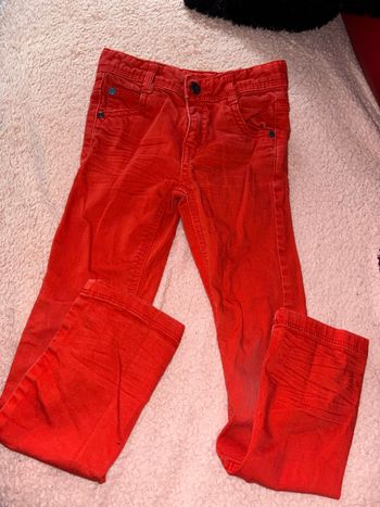 Jean fille rouge 6 ans
