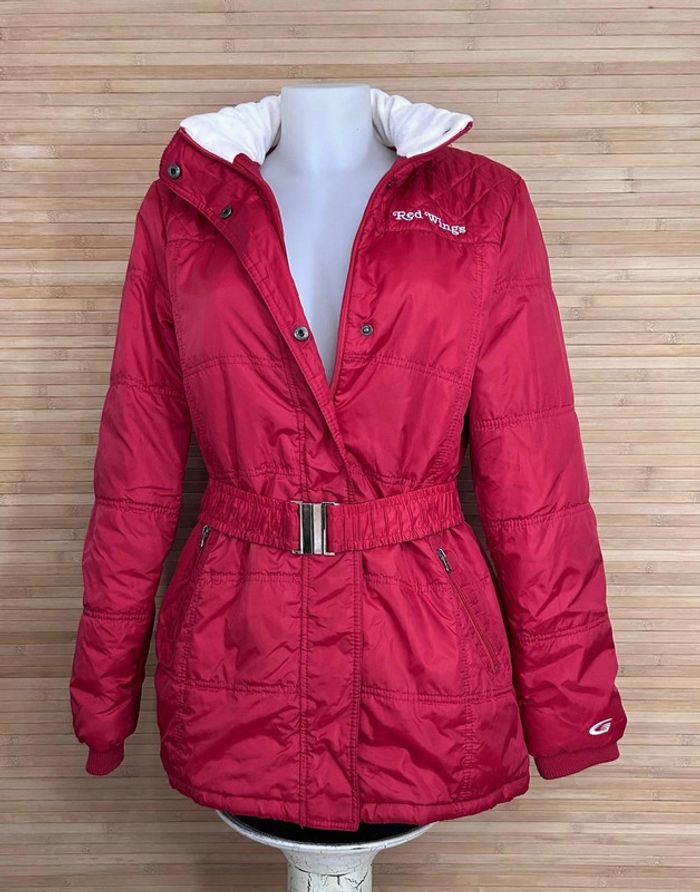 Veste rouge NHL red wings de détroit avec ceinture - photo numéro 4