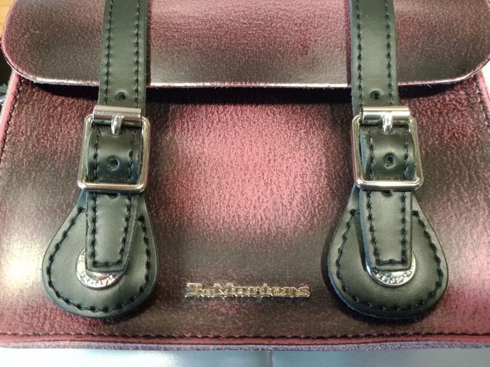 Sac bandoulière Original Dr Martens en cuir véritable - photo numéro 4