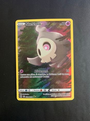 Carte Pokemon Skelenox GG28/GG70