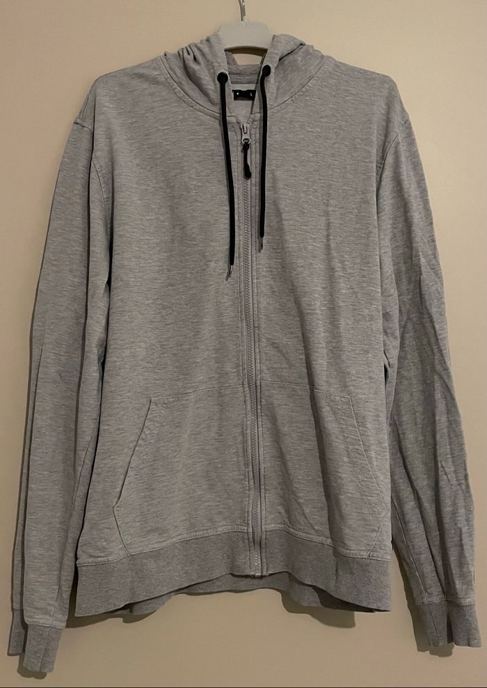Veste à capuche grise - Taille L
