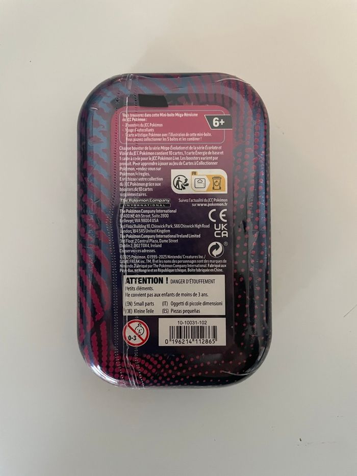 Lot Mini Tins ME01 - Méga Évolutions - photo numéro 5