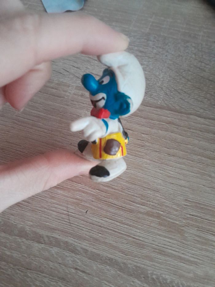 Magnifique stroumpf clown vintage - photo numéro 2