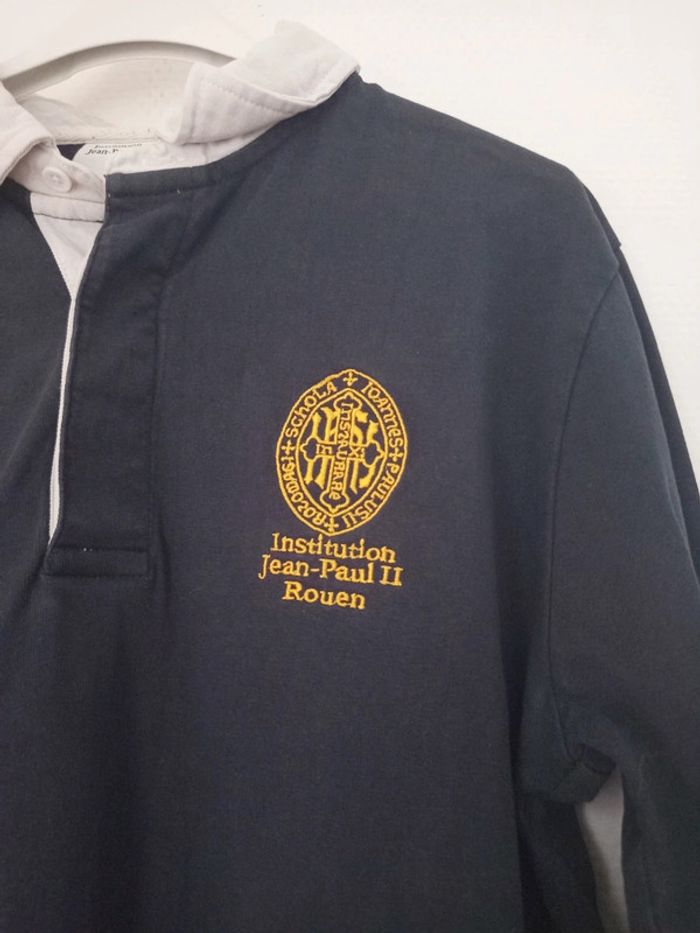Polo manches longues institut jean Paul ll Rouen homme - photo numéro 2
